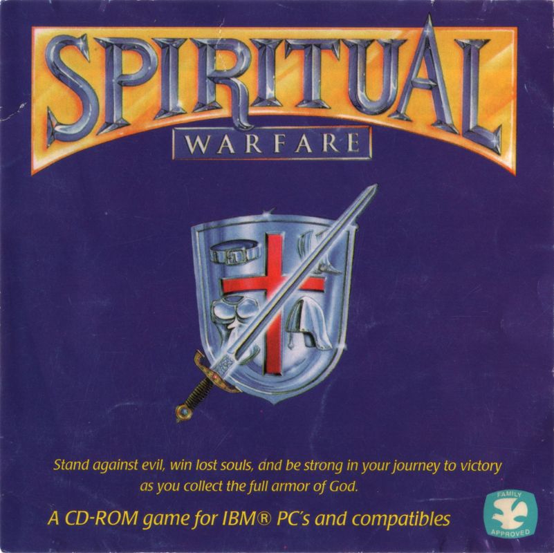 Spiritual Warfare box art for Sega Genesis
